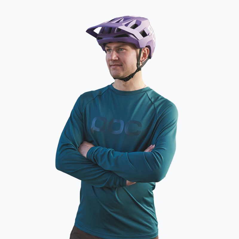 Longsleeve rowerowy męski POC Reform Enduro Jersey dioptase blue