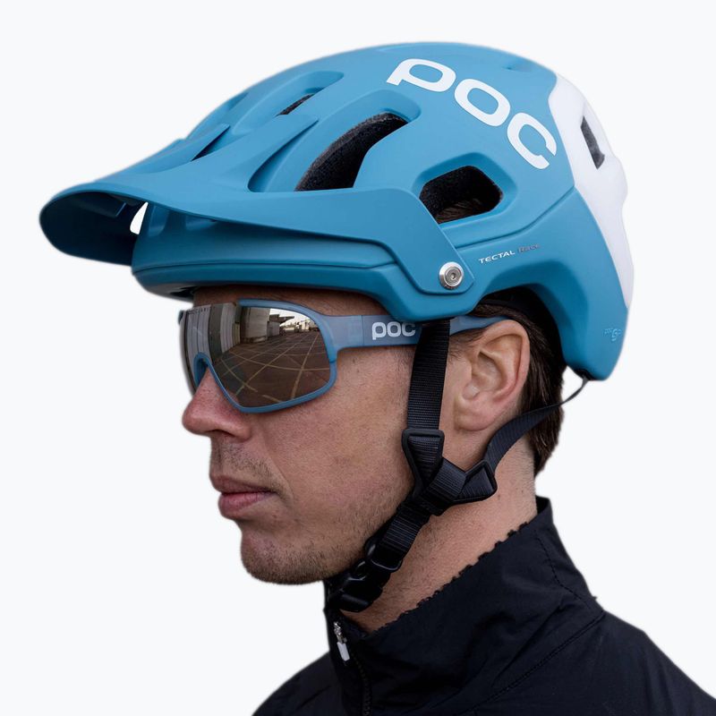 Okulary przeciwsłoneczne POC Crave opal blue translucent/clarity trail silver 7