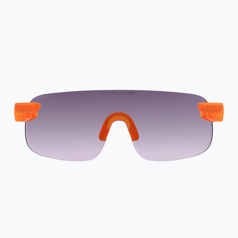 Okulary przeciwsłoneczne POC Elicit fluorescent orange translucent/clarity road gold 3