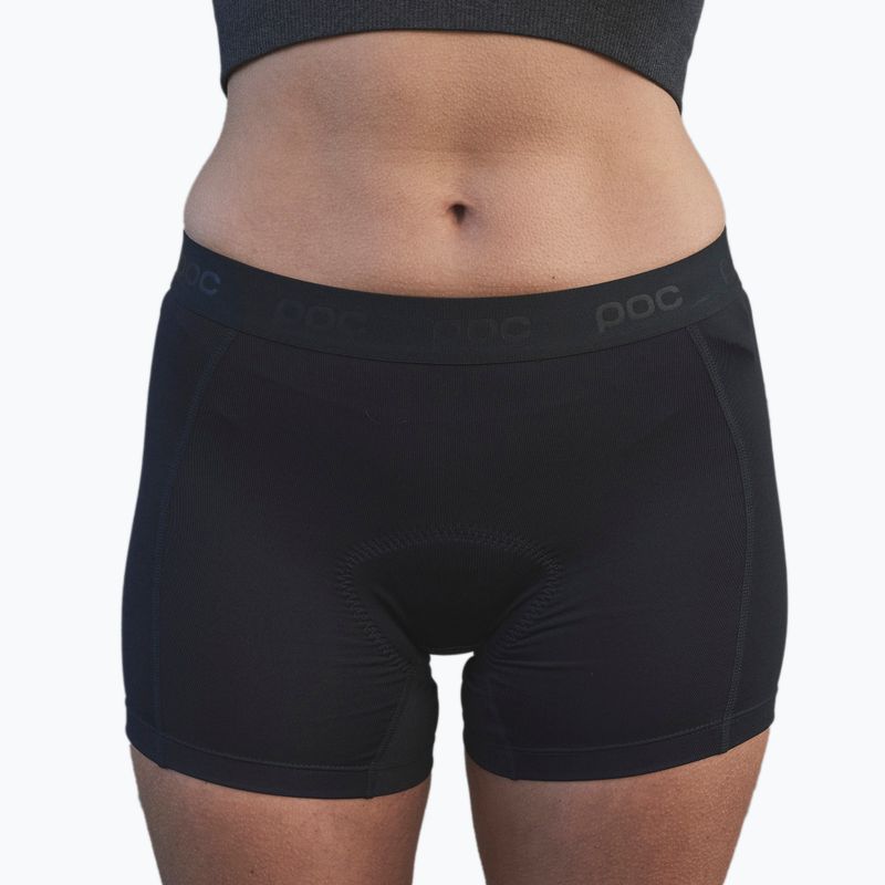 Bokserki rowerowe damskie POC Re-cycle W uranium black 3