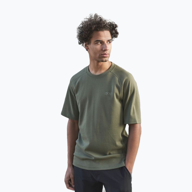 Koszulka męska POC Poise epidote green