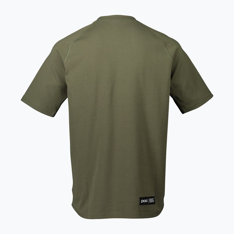 Koszulka męska POC Poise epidote green 5