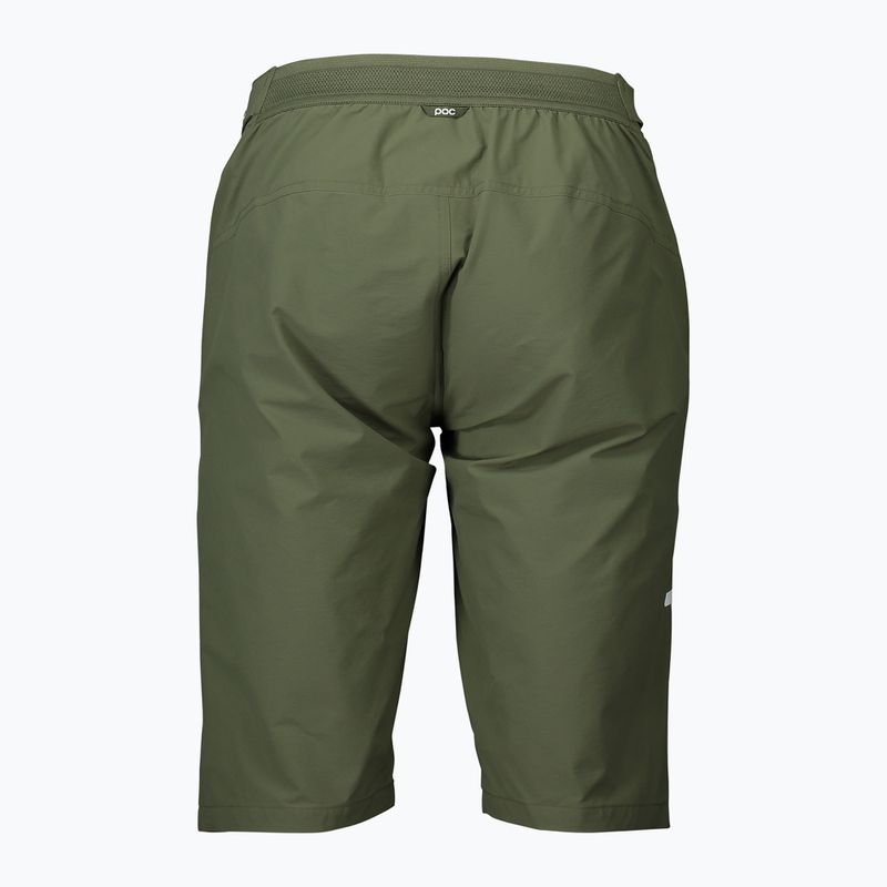 Spodenki rowerowe męskie POC Essential Enduro epidote green 5