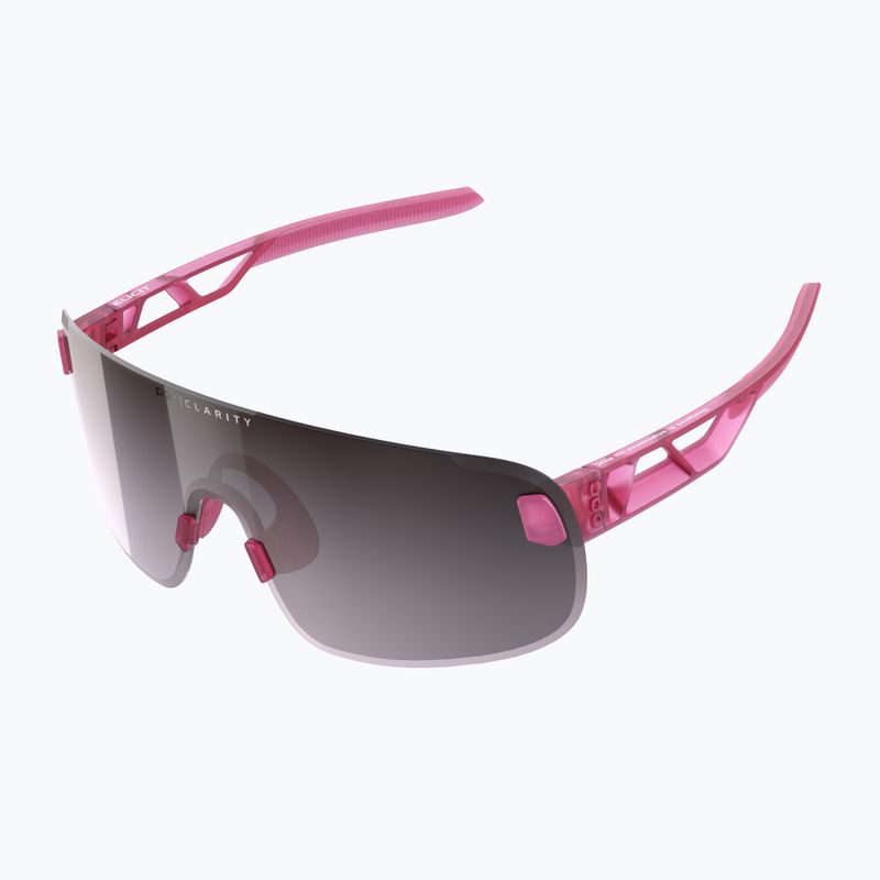 Okulary przeciwsłoneczne POC Elicit actinium pink translucent/clarity road silver