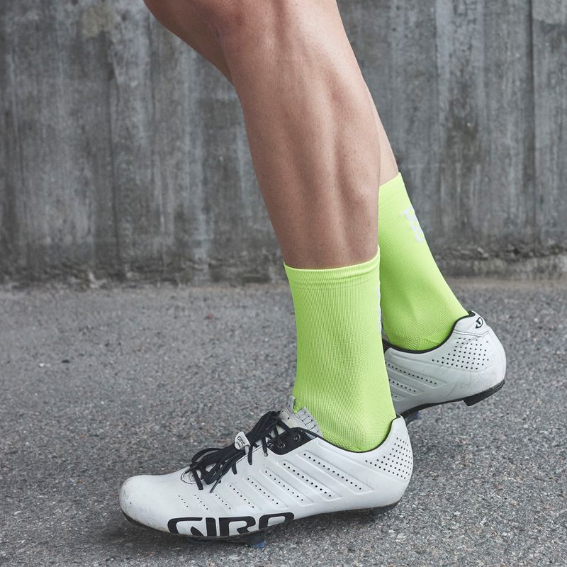 Skarpety POC Fluo Sock Mid fluorescent yellow/green 7