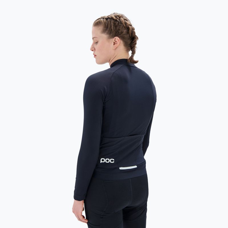 Longsleeve rowerowy damski POC Ambient Thermal Jersey W uranium black 2