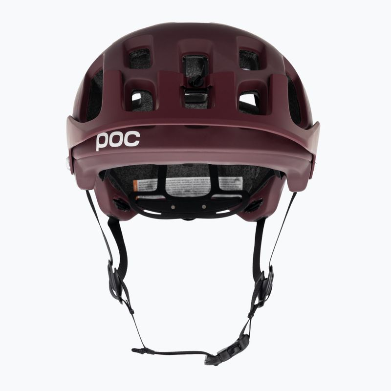 Kask rowerowy POC Tectal garnet red matt 2