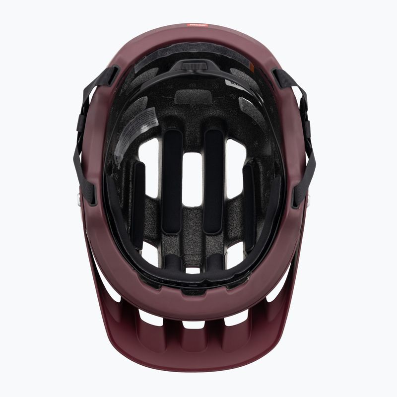 Kask rowerowy POC Tectal garnet red matt 5