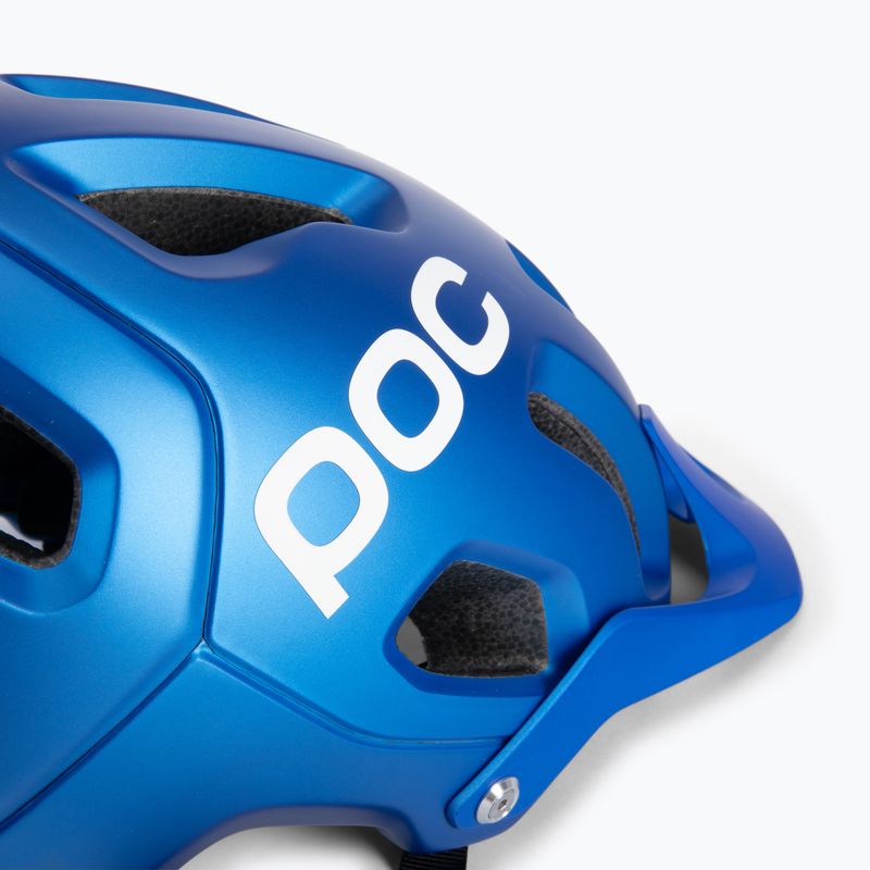 Kask rowerowy POC Tectal opal blue metallic/matt 6