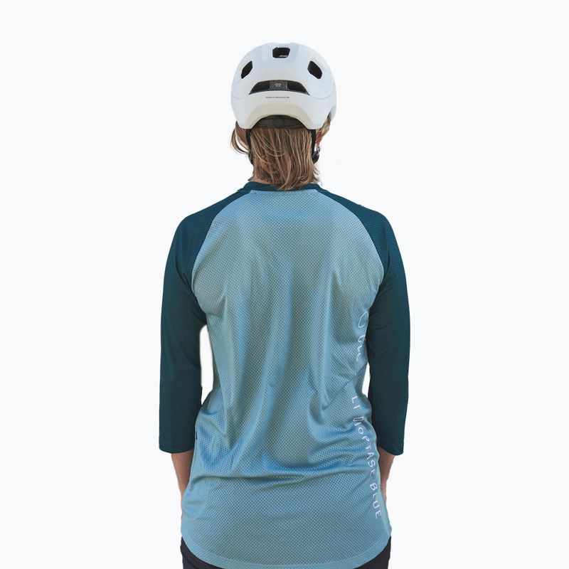 Koszulka rowerowa damska POC MTB Pure 3/4 W lt dioptase blue / dioptase blue 2