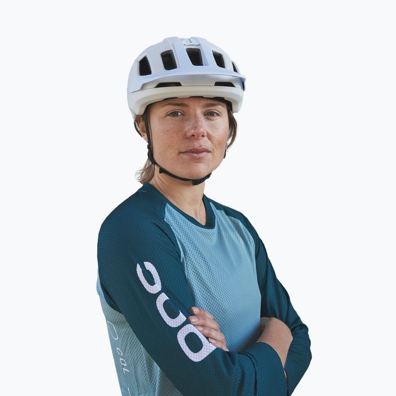 Koszulka rowerowa damska POC MTB Pure 3/4 W lt dioptase blue / dioptase blue 4