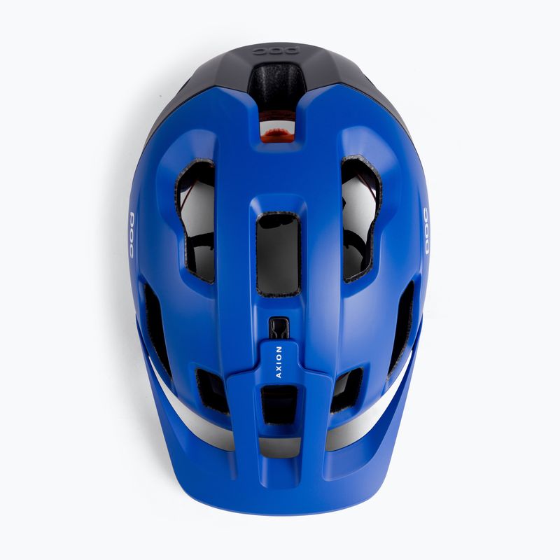 Kask rowerowy POC Axion SPIN natrium blue matt 6