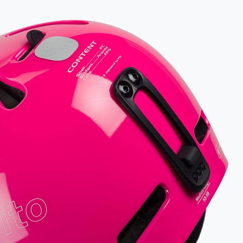 Kask narciarski dziecięcy POC Pocito Fornix MIPS Jr fluorescent pink 9085 7