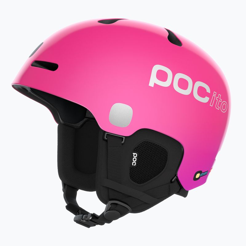 Kask narciarski dziecięcy POC Pocito Fornix MIPS Jr fluorescent pink 9085 9