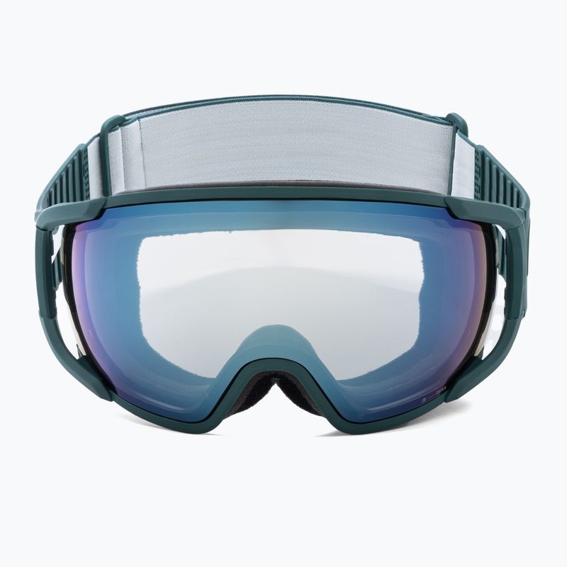 Gogle narciarskie POC Zonula Clarity moldanite green/clarity define/spektris azure 2