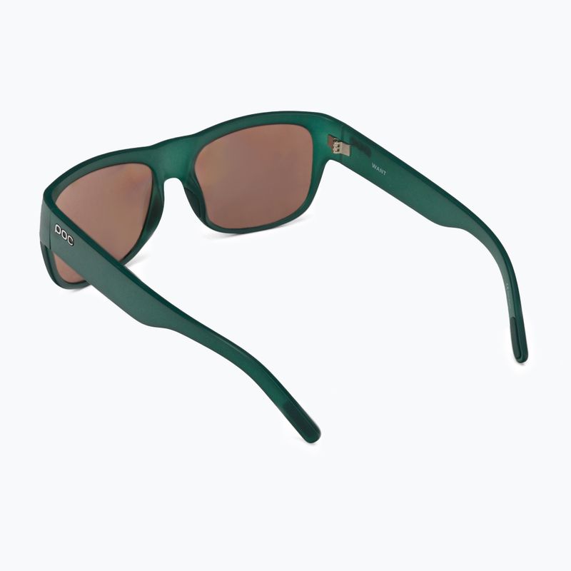 Okulary przeciwsłoneczne POC Want moldanite green/brown/silver mirror 2