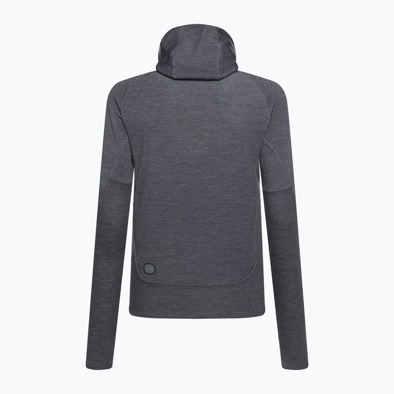 Bluza męska POC Merino Zip Hood sylvanite grey melange 2