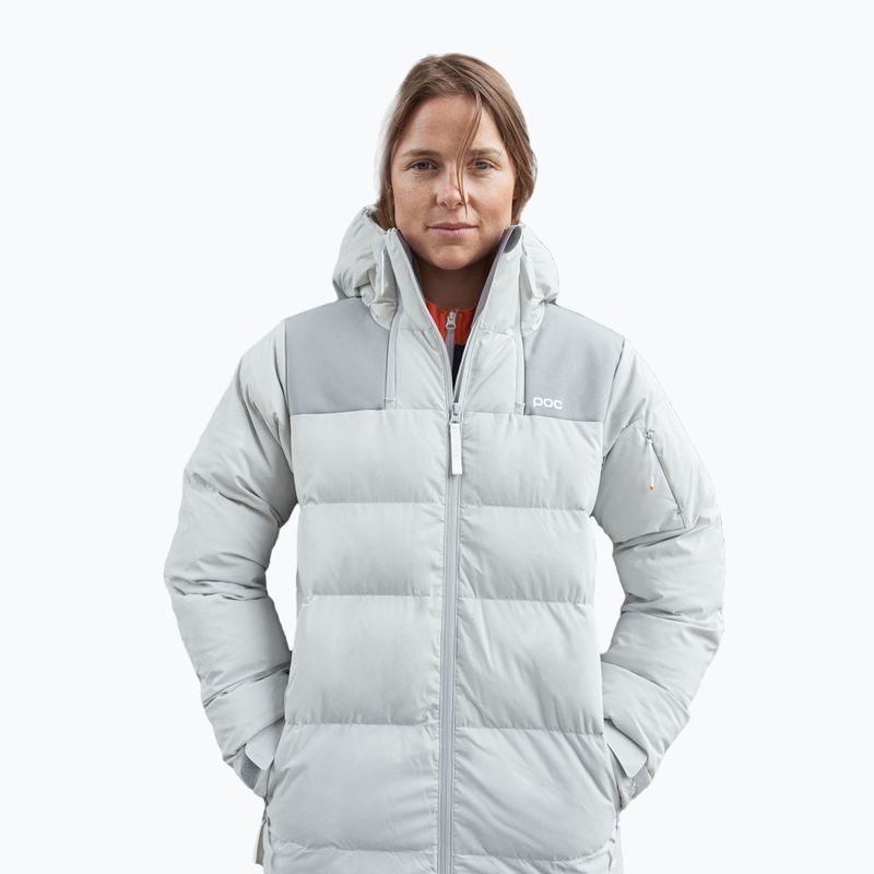 Płaszcz puchowy damski POC Loft Parka W granite grey 4