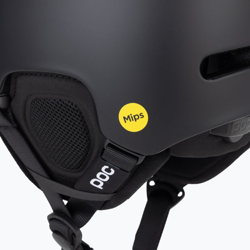 Kask narciarski POC Fornix MIPS uranium black matt