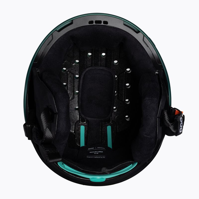 Kask narciarski POC Meninx moldanite green 5