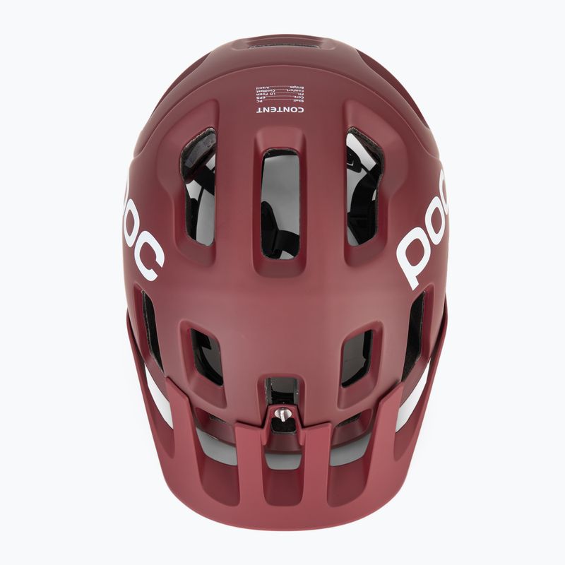 Kask rowerowy POC Tectal propylene red matt 6