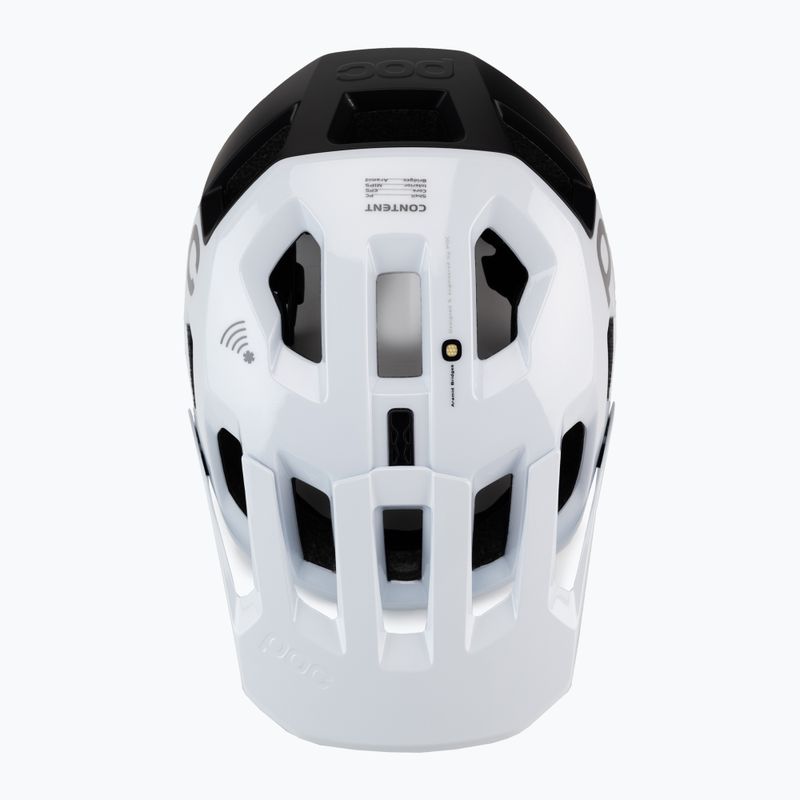 Kask rowerowy POC Kortal Race MIPS hydrogen white/uranium black matt 6