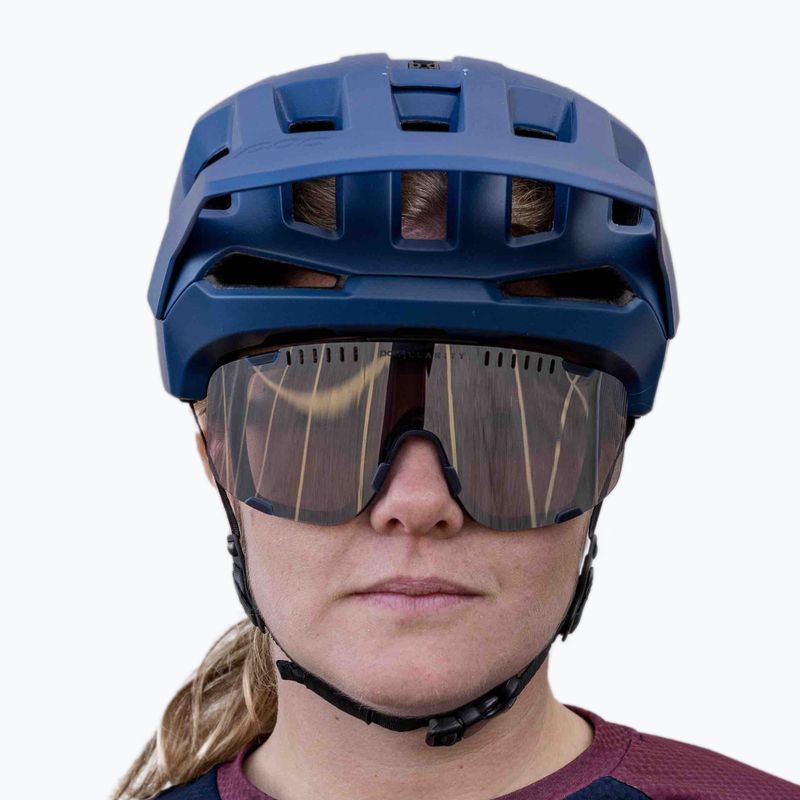 Kask rowerowy POC Kortal lead blue matt 6