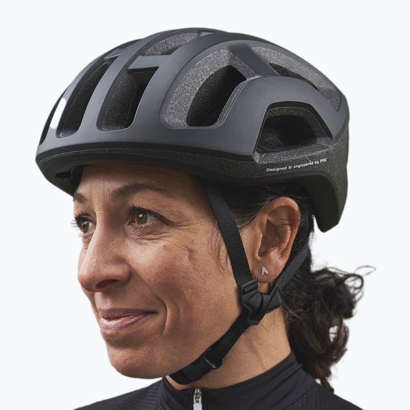Kask rowerowy POC Ventral Lite uranium black matt 7