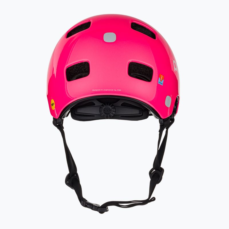 Kask rowerowy dziecięcy POC Pocito Crane MIPS Jr 10570 fluorescent pink 3