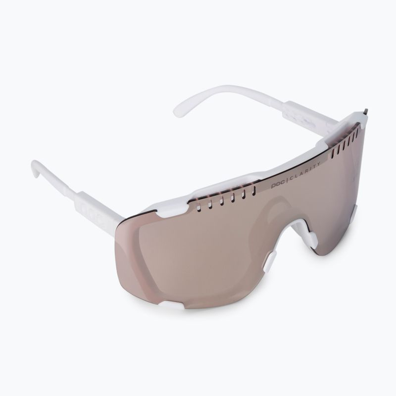 Okulary przeciwsłoneczne POC Devour hydrogen white/clarity trail silver