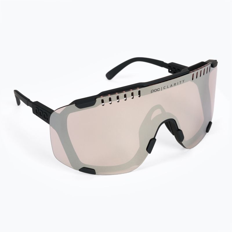 Okulary przeciwsłoneczne POC Devour uranium black/clarity trail silver