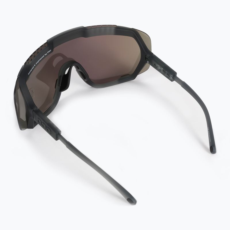 Okulary przeciwsłoneczne POC Devour uranium black/grey/deep green mirror 2