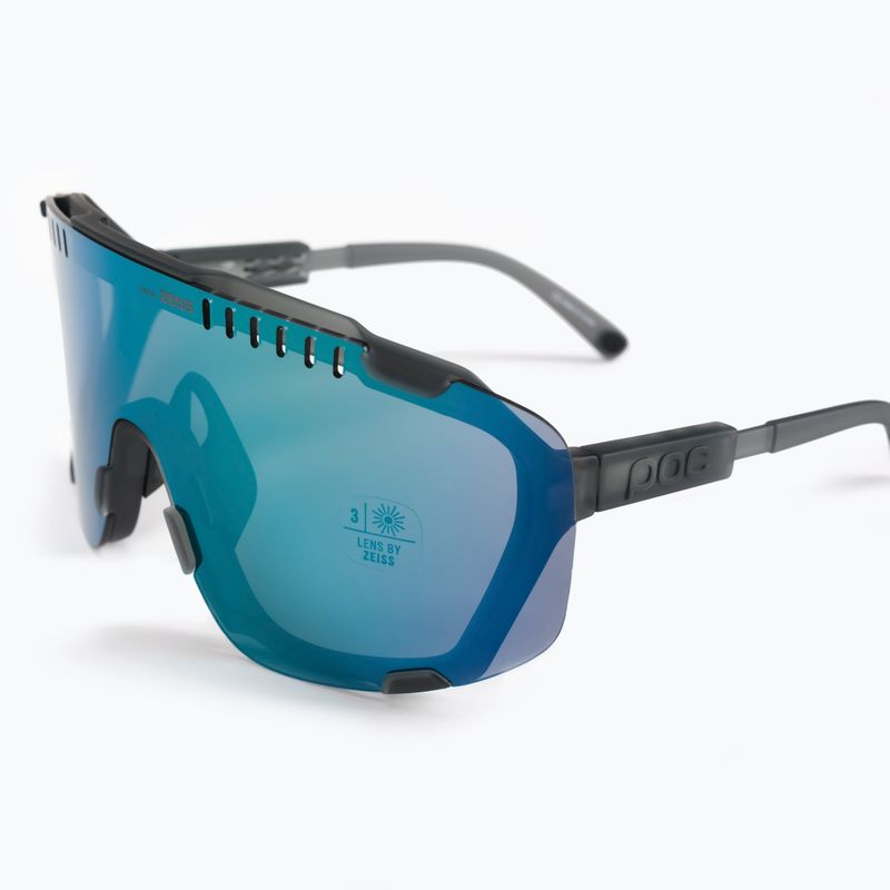 Okulary przeciwsłoneczne POC Devour uranium black/grey/deep green mirror 5