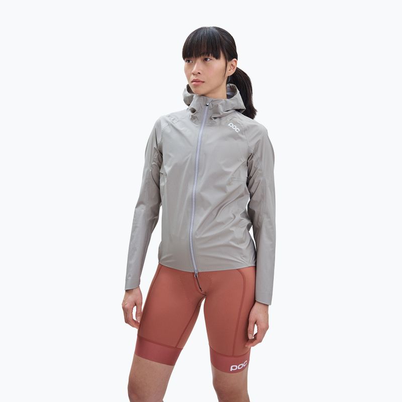 Kurtka rowerowa damska POC Signal All-Weather W moonstone grey
