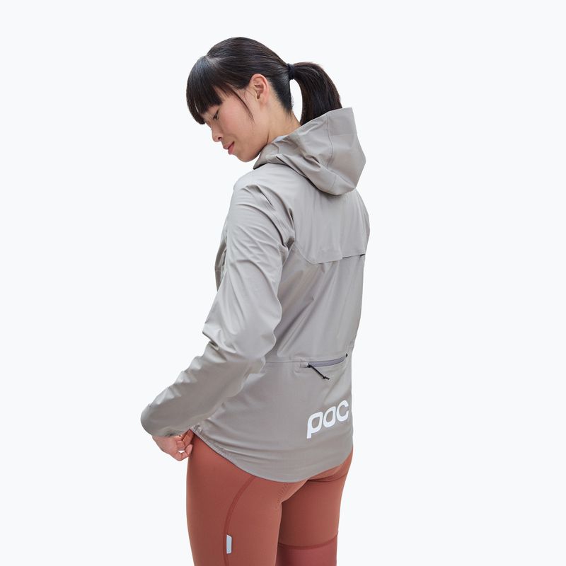 Kurtka rowerowa damska POC Signal All-Weather W moonstone grey 3