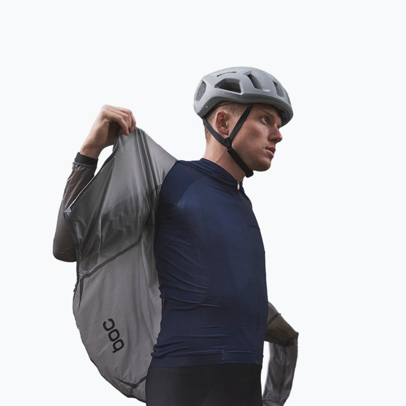 Kurtka rowerowa męska POC The Supreme Rain sylvanite grey 3