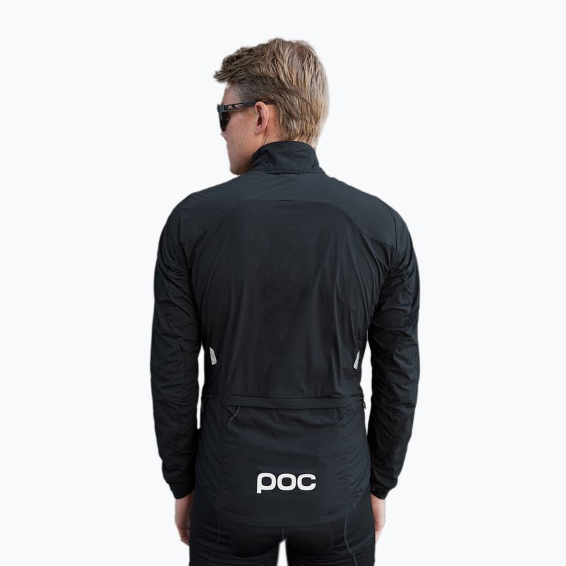 Kurtka rowerowa męska POC Pro Thermal uranium black 2