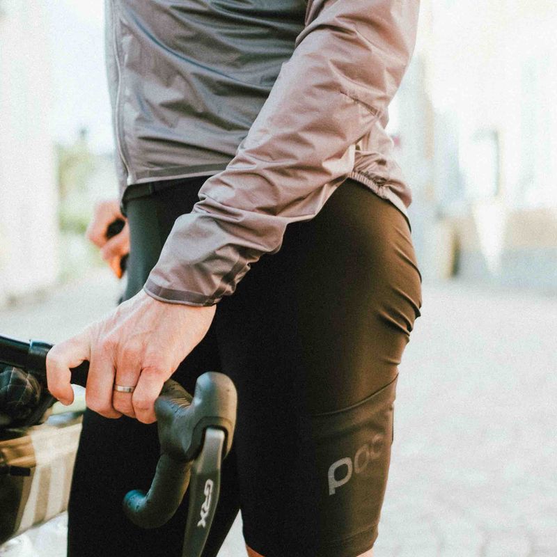 Spodenki rowerowe męskie POC Ne-plus Ultra VPDs Bib Shorts uranium black 4