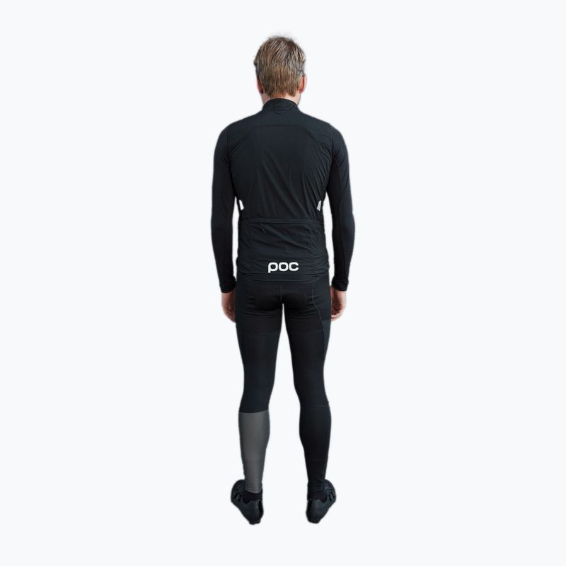 Kamizelka rowerowa POC Pro Thermal uranium black 2