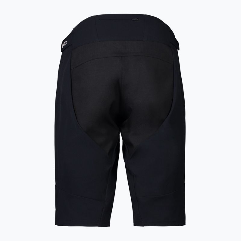 Spodenki rowerowe męskie POC Velocity Shortsuranium black 2