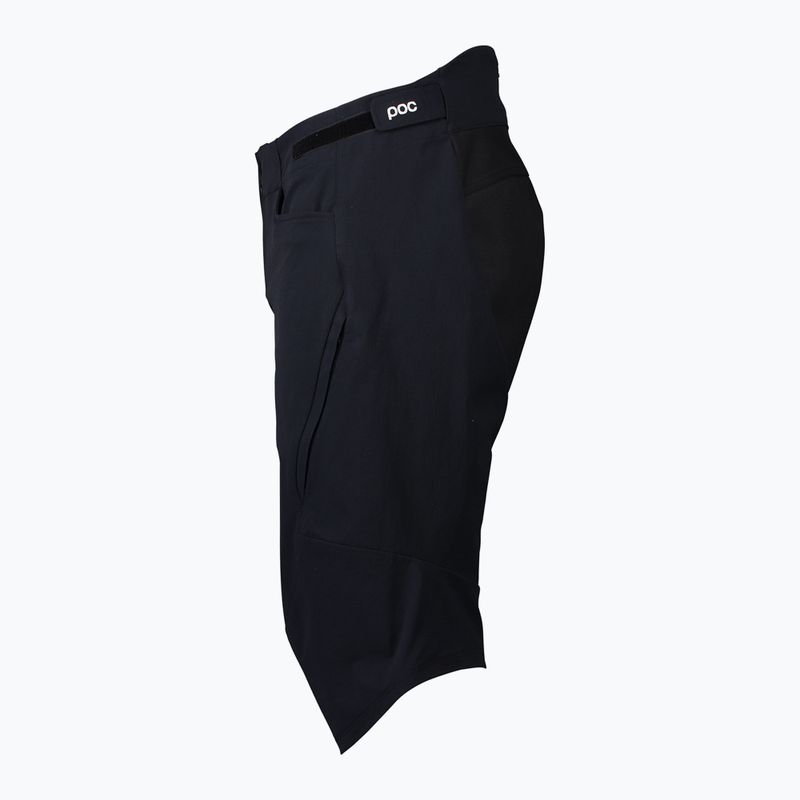 Spodenki rowerowe męskie POC Velocity Shortsuranium black 3
