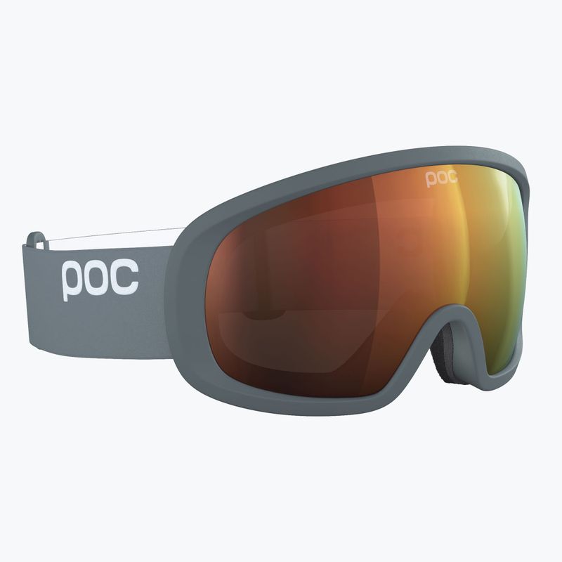Gogle narciarskie POC Fovea Mid Clarity pegasi grey/spektris orange