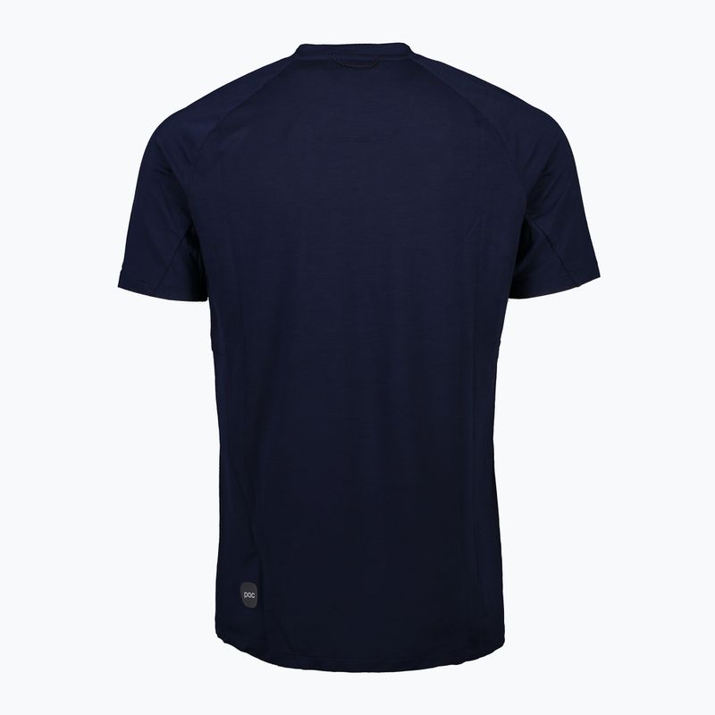 Koszulka męska POC Light Merino turmaline navy 2