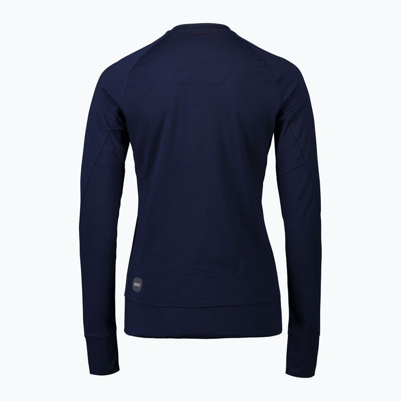 Longsleeve damski POC Light Merino W turmaline navy 2