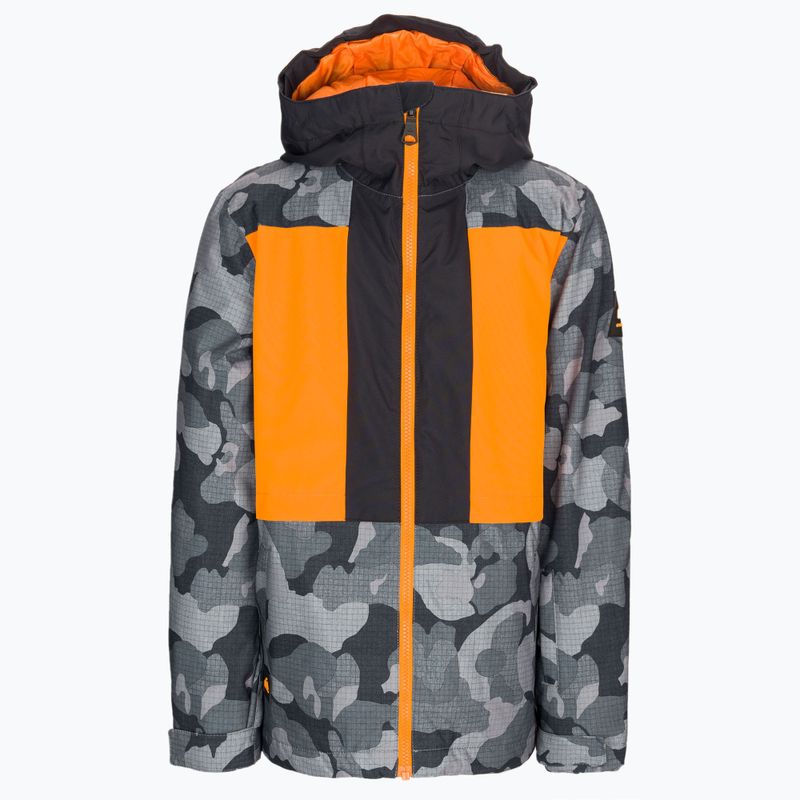 Kurtka snowboardowa dziecięca Quiksilver Groomer true black
