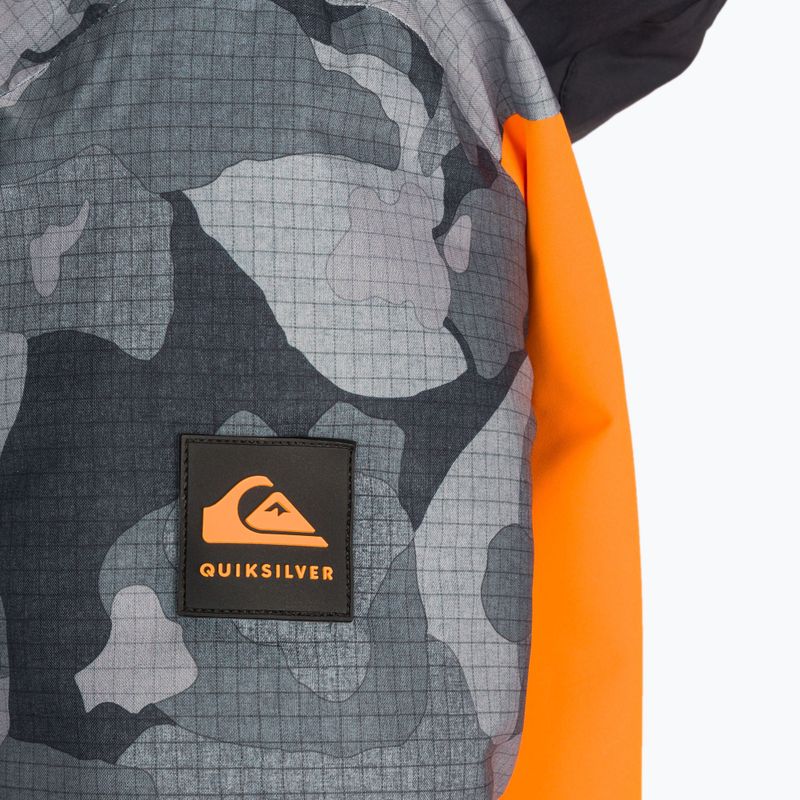 Kurtka snowboardowa dziecięca Quiksilver Groomer true black 3