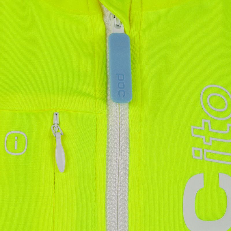 Kamizelka ochronna dziecięca POC Pocito VPD Air Vest Jr fluorescent yellow/green 4