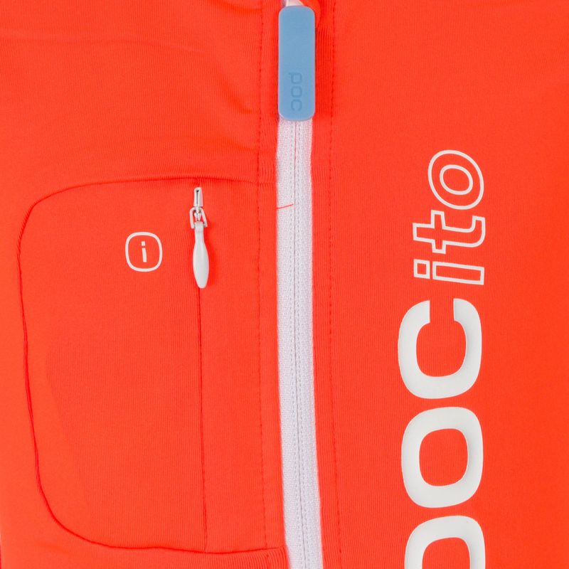 Kamizelka ochronna dziecięca POC POCito VPD Air Vest fluorescent orange 5