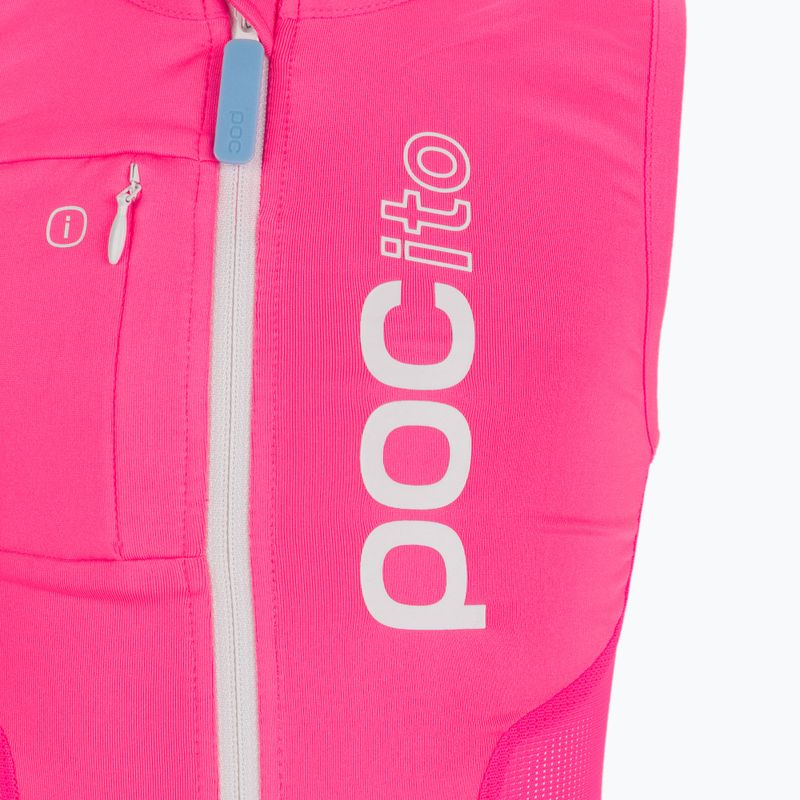 Kamizelka ochronna dziecięca POC Pocito VPD Air Vest Jr fluorescent pink 9085 3