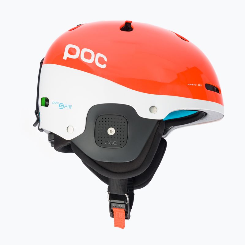 Kask narciarski POC Artic SL 360 SPIN fluorescent orange 4
